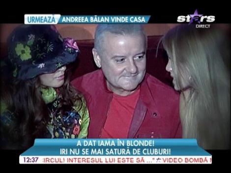 Irinel Columbeanu a dat iama în blonde! Nu se mai satură de cluburi