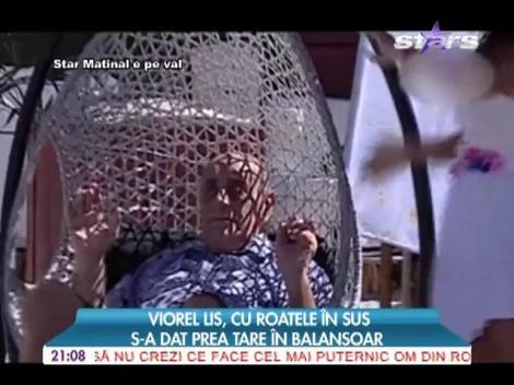 Viorel Lis a căzut din balansoar!