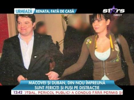 Raluca Macovei şi Duban, din nou împreună, fericiţi şi puşi pe distracţie
