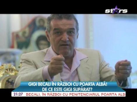 Gici Becali în război cu penitenciarul Poarta Albă