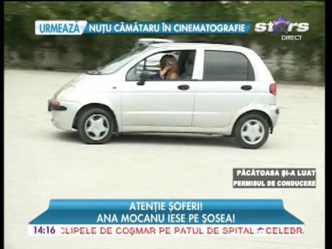 Ana Mocanu, șoferiță cu acte în regulă