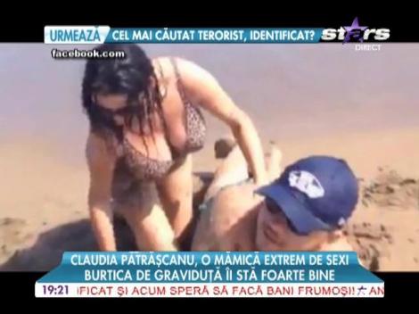 Claudia Pătrăşcanu, o mămică extrem de sexy