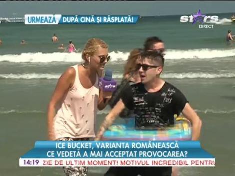 Desanto a acceptat provocarea găleții cu apă rece