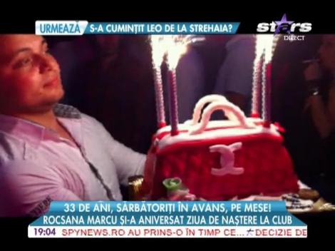 Rocsana Marcu, petrecere de mare fiță cu două zile înaintea zilei de naştere
