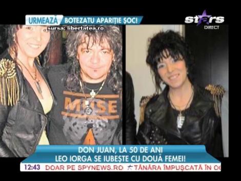 Leo Iorga se iubește cu două femei