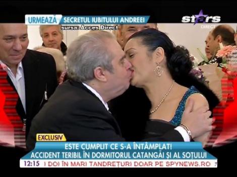 Accident în dormitorul Corneliei Catanga și al soțului