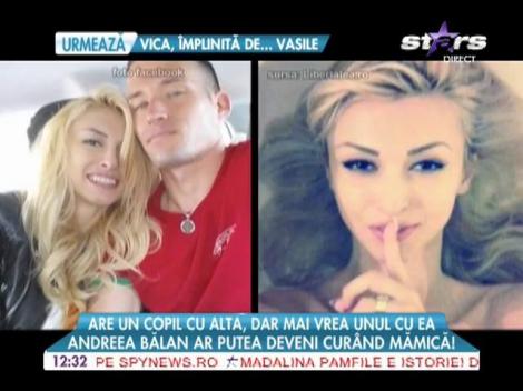 Andreea Bălan ar putea deveni curând mămică