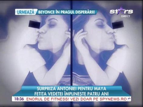 Antonia a fugit de urgență în Italia