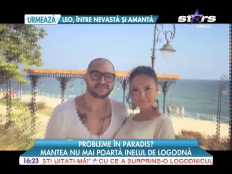 Andreea Mantea nu mai poartă inelul de logodnă