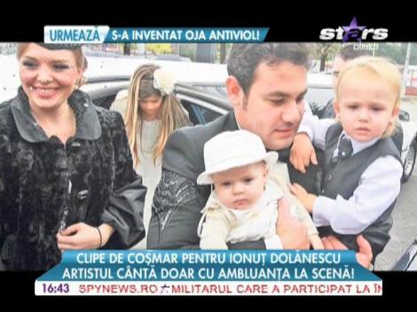 Ionuţ Dolănescu urcă pe scenă doar dacă un echipaj medical este în imediata apropiere