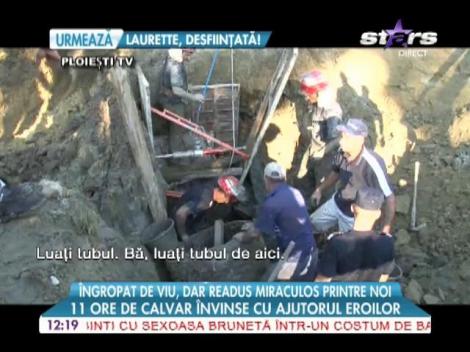 Îngropat de viu, dar readus miraculos printre noi