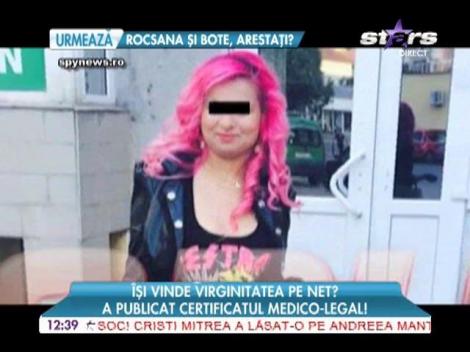 Povestea de viaţă a Andradei, fata care îşi vinde virginitatea pe internet