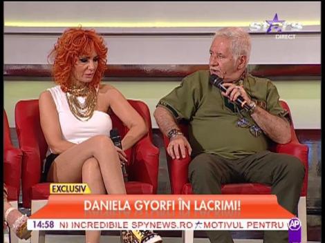 Daniela Gyorfi, în lacrimi!