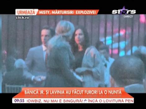 Ştefan Bănică Jr. şi Lavinia ca doi adolescenţi îndrăgostiţi, la nunta unui coleg