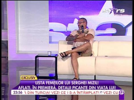 Lista femeilor lui Seghei Mizil