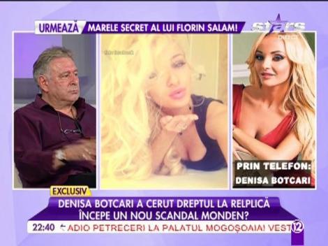 Denisa Botcari cere dreptul la replică!