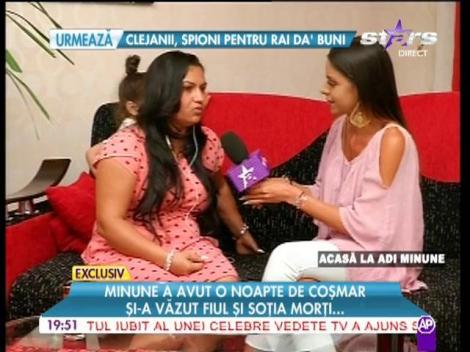 Adi Minune, noapte de coșmar! Și-a văzut fiul și soția morți