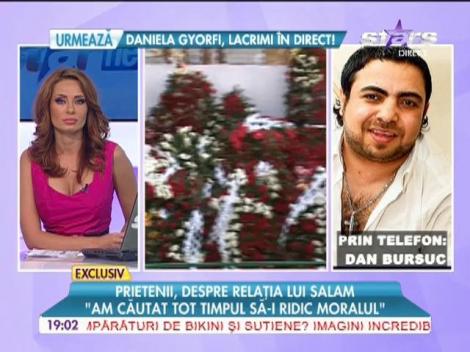 Dan Bursuc, despre relația lui Florin Salam cu Roxana