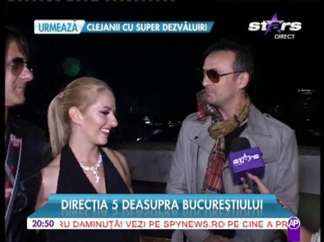 Direcția 5 și Lidia Buble, deasupra Bucureștiului!
