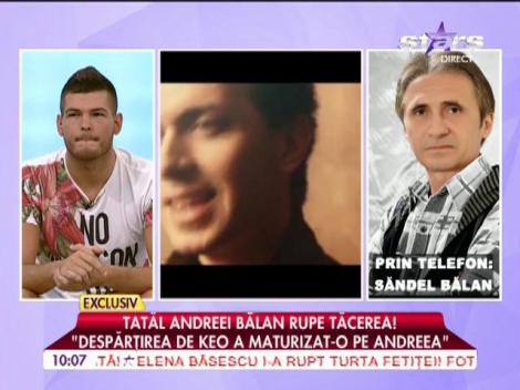 Săndel Bălan, consternat de comportamentul lui Keo