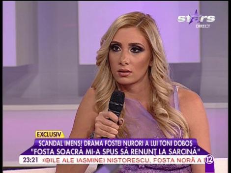 Iasmina Nistorescu, fosta noră a fotbalistului Toni Doboş: "Dani m-a închis într-o cameră și m-a dat cu capul de perete!"