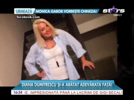 Diana Dumitrescu, fără pic de machiaj!