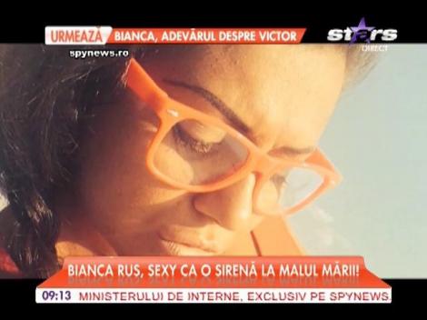 Bianca Rus, şedinţă foto incendiară