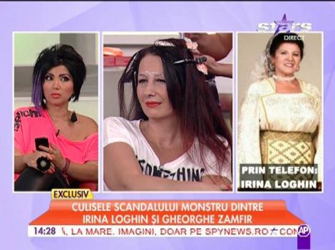 Scandal monstru între Irina Loghin şi Gheorghe Zamfir