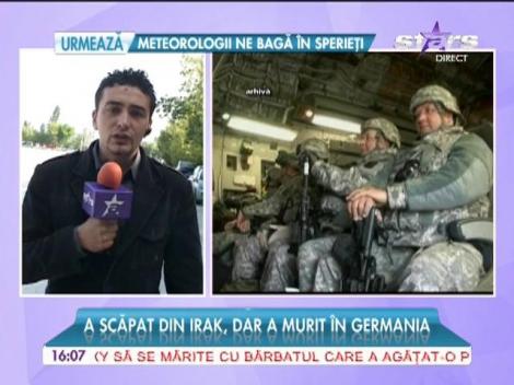 Militar român, mort în misiune