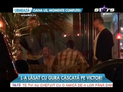 Bianca Drăguşanu l-a lăsat cu gura căscată pe Victor!
