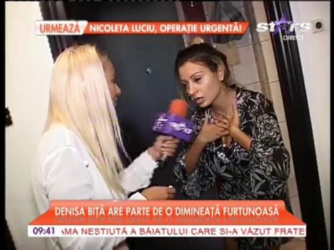 Matinalii i-au dat trezirea Denisei Biţă