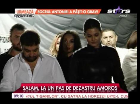 Florin Salam, la un pas de un dezastru amoros