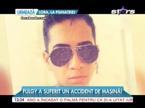 Fulgy a suferit un accident de maşină!  Totul a fost filmat