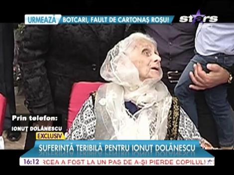 Bunica lui Ionuț Dolănescu, în stare foarte gravă!