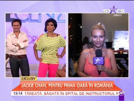 Jackie Chan, pentru prima dată în România