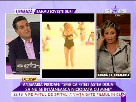 Anamaria Prodan, despre Denisa Botcari și Carla: "Fetele astea sunt o rușine a României"