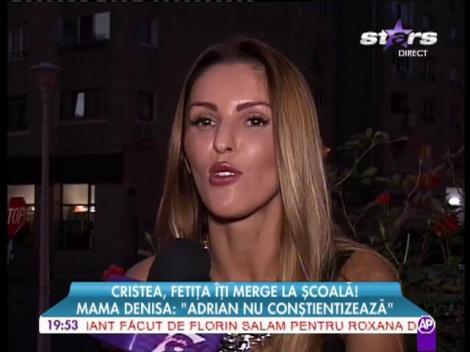 Denisa Nechifor o pregătește pe Rania pentru prima zi de școală