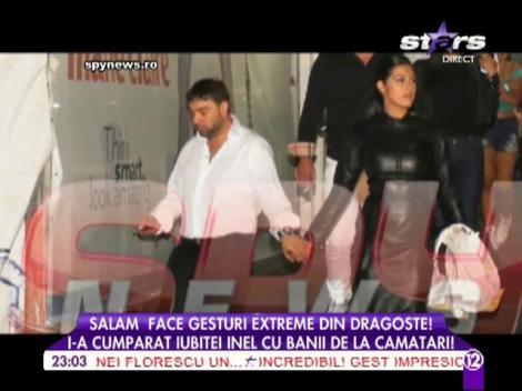 Florin Salam i-a cumpărat inel iubitei cu bani de la cămătari