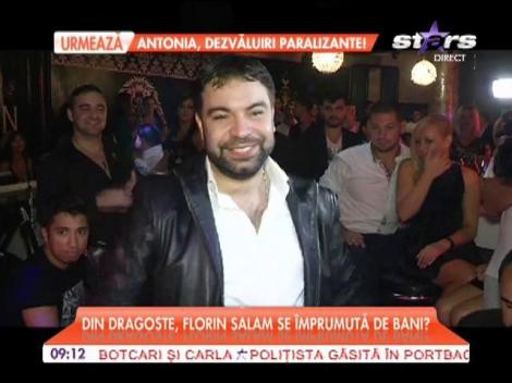 Florin Salam s-a împrumutat la cămătari!