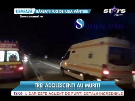 Accident pe drumul care leagă Dejul de Cluj