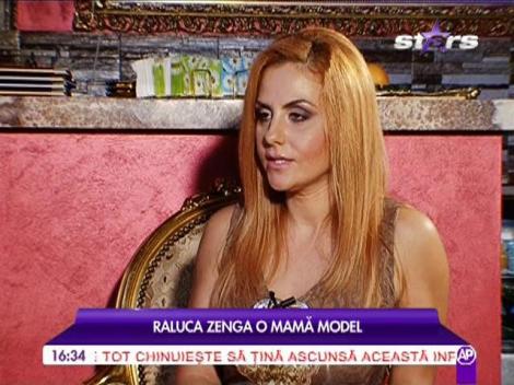 Raluca Zenga o mamă model
