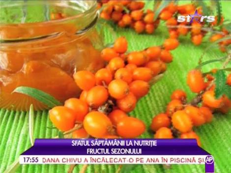 Sfatul săptămânii la nutriție - cătina