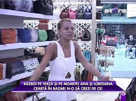 Loredana Chivu şi Ana Maria Mocanu, certă și lacrimi în bazar