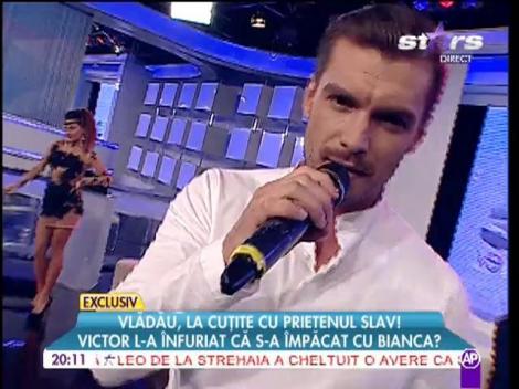 Bogdan Vlădău cântă ultima sa melodie