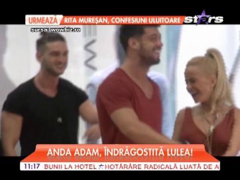 Anda Adam, îndrăgostită lulea!