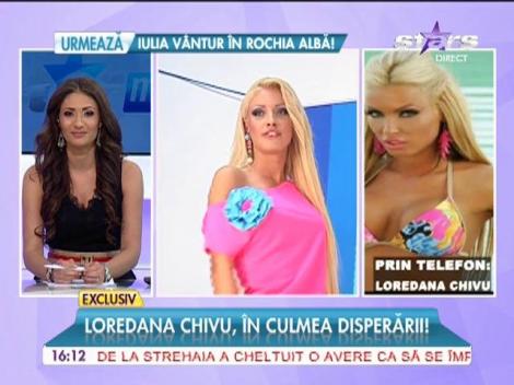 Loredana Chivu, în culmea disperării