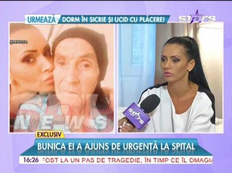 Drama sfâşietoare a Ralucăi Dumitru! Bunica ei, de urgenţă la spital!