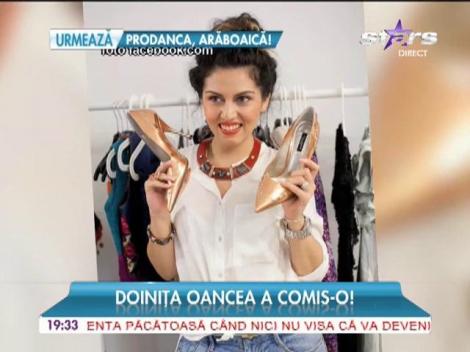 Doiniţa Oancea s-a îngrăşat şi abia mai intră în fustă!