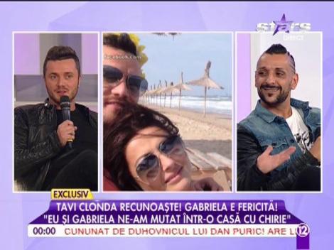 Tavi Clonda: ”Eu și Gabi Cristea ne-am mutat cu chirie”