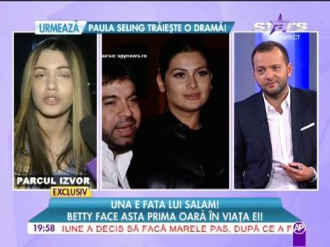 Betty, despre iubita tatălui ei, Florin Salam